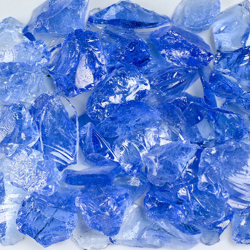 Light Blue Terrazzo Glass - Poukt