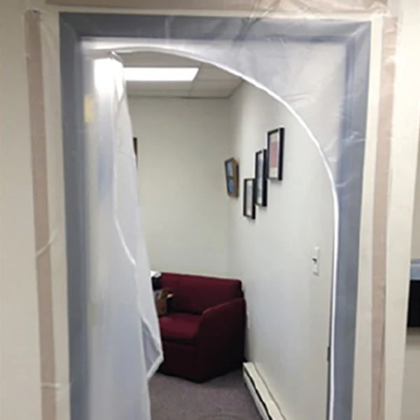 Fire Retardant Containment Zipper Door - Case of 50 - Poukt