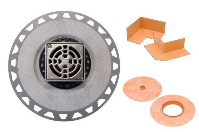 KERDI-DRAIN: Point Drain Kit - Poukt
