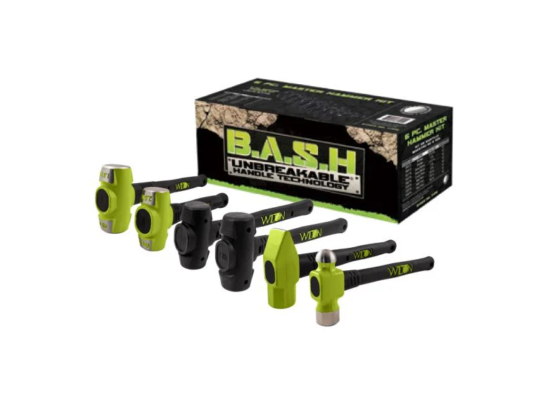 B.A.S.H  6-PC Master Hammer Kit - Poukt