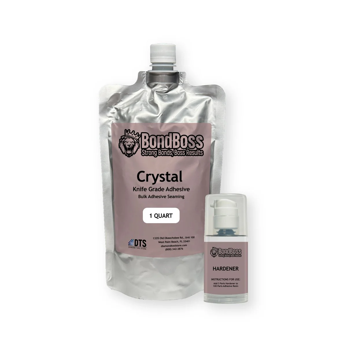 BondBoss  Crystal Knife Grade Adhesive - Poukt