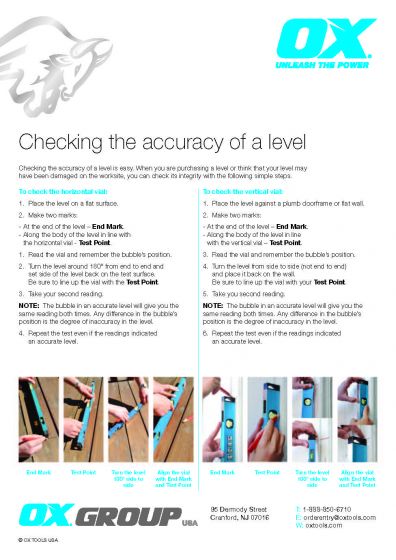 Ox Pro Series Level - Non Magnetic - Poukt