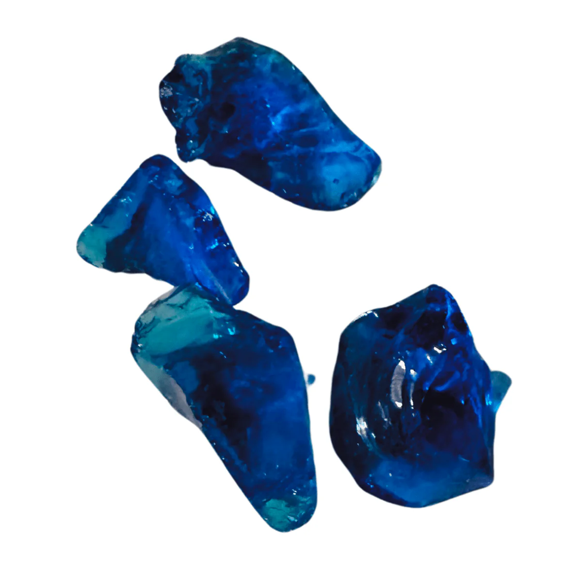 Crystal Turquoise Landscape Glass - Poukt