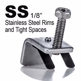 GoClips SS  C 1/8   Rims - Pack of 50 - Poukt