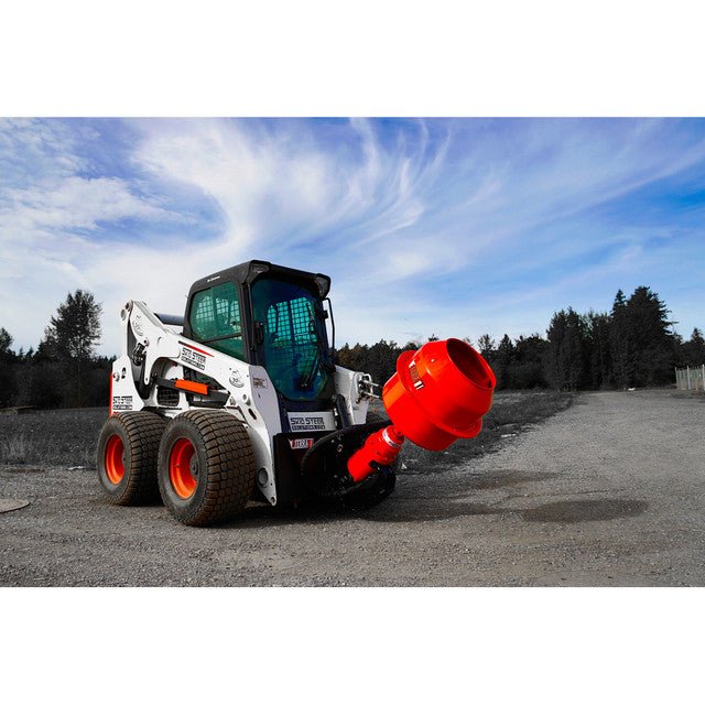 Eterra Skid Steer Auger and Concrete Mixer Attachment - Poukt