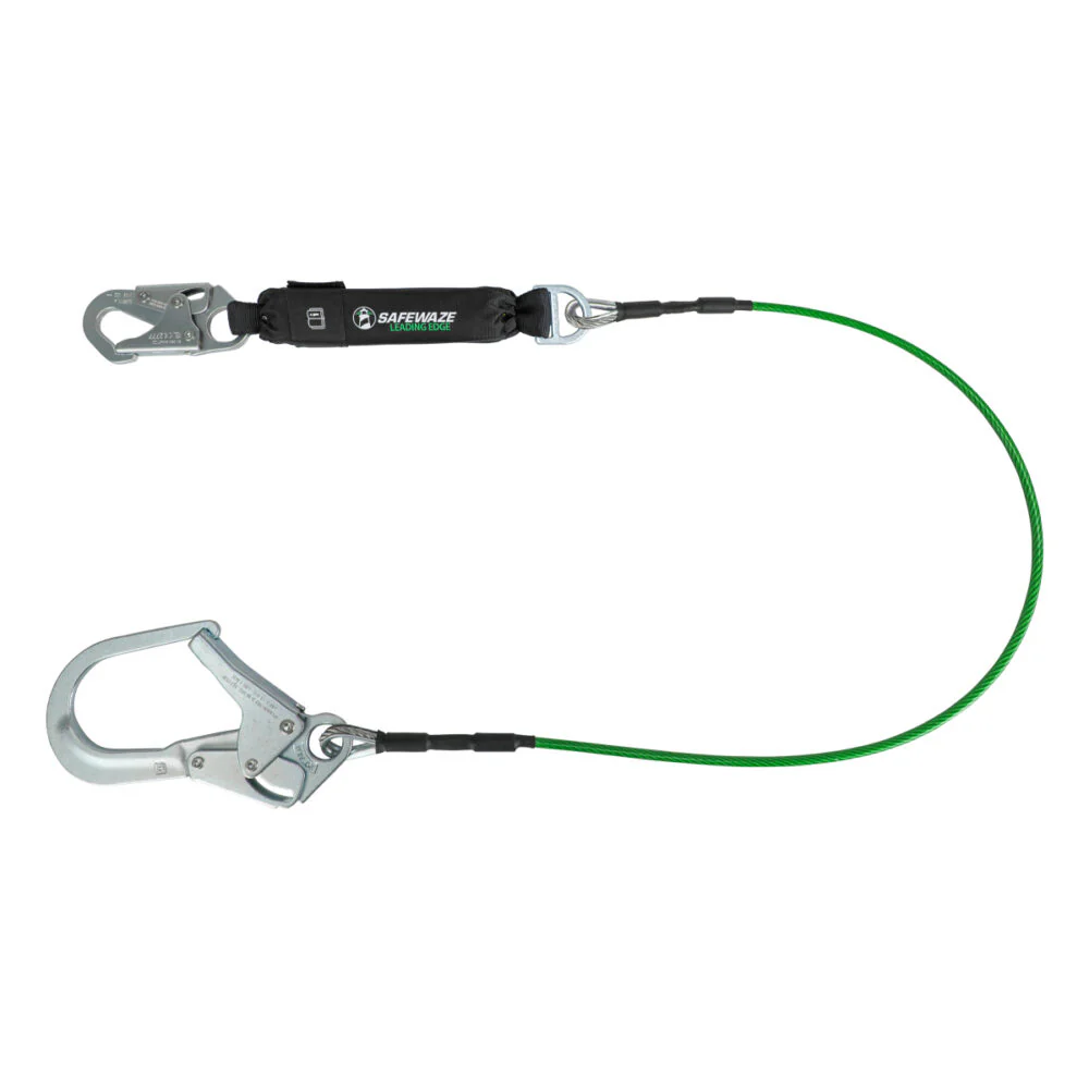 Leading Edge 6   Energy Absorbing Lanyard: Rebar Hook - Poukt