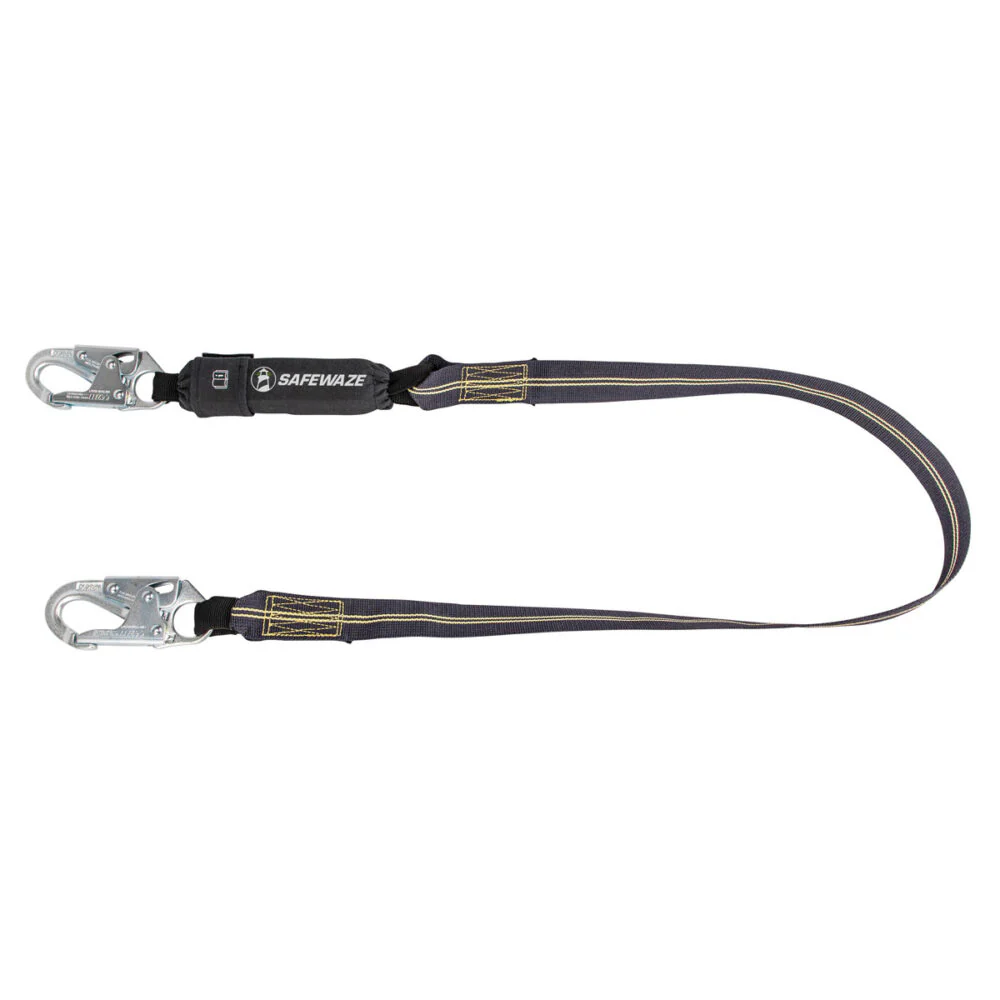 Welding 6   Energy Absorbing Lanyard: Snap Hook - Poukt