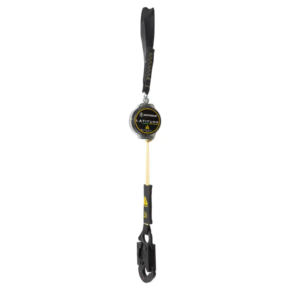 Latitude Pro Arc Flash 7   Single Web SRL-P: Aramid Soft Loop, DE Snap Hook - Poukt