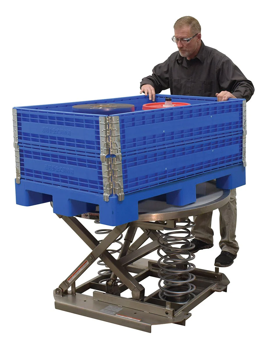 Spring Scissor Tables - Poukt