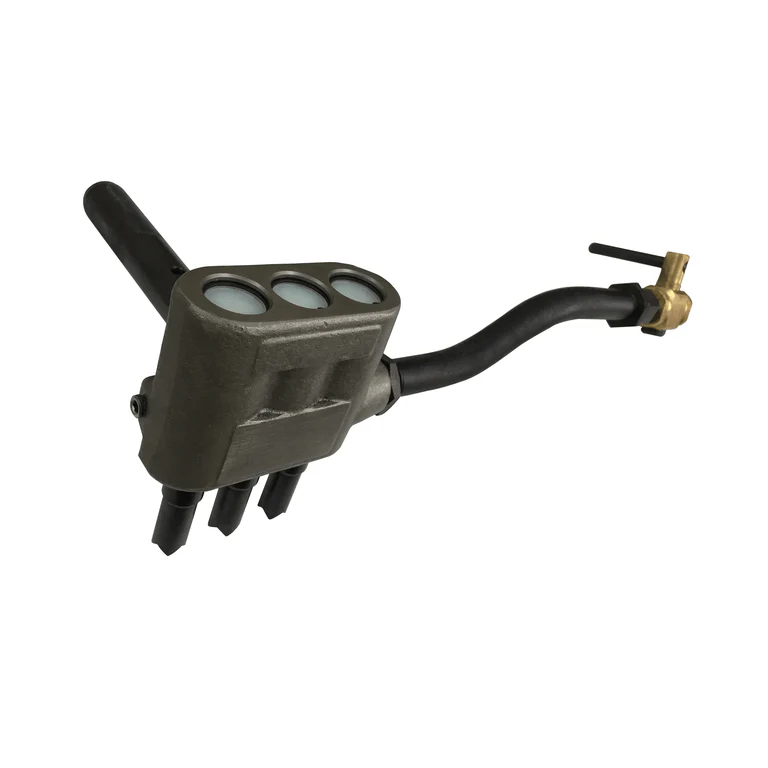 T3-BH-AC-151 - Triple Piston Scaler w/ Bent Handle, Air Cock Handle & TX-00151 Pistons - Poukt
