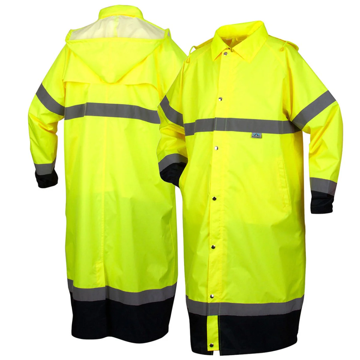 Pyramex Hi-Vis Rainwear Coat - Poukt