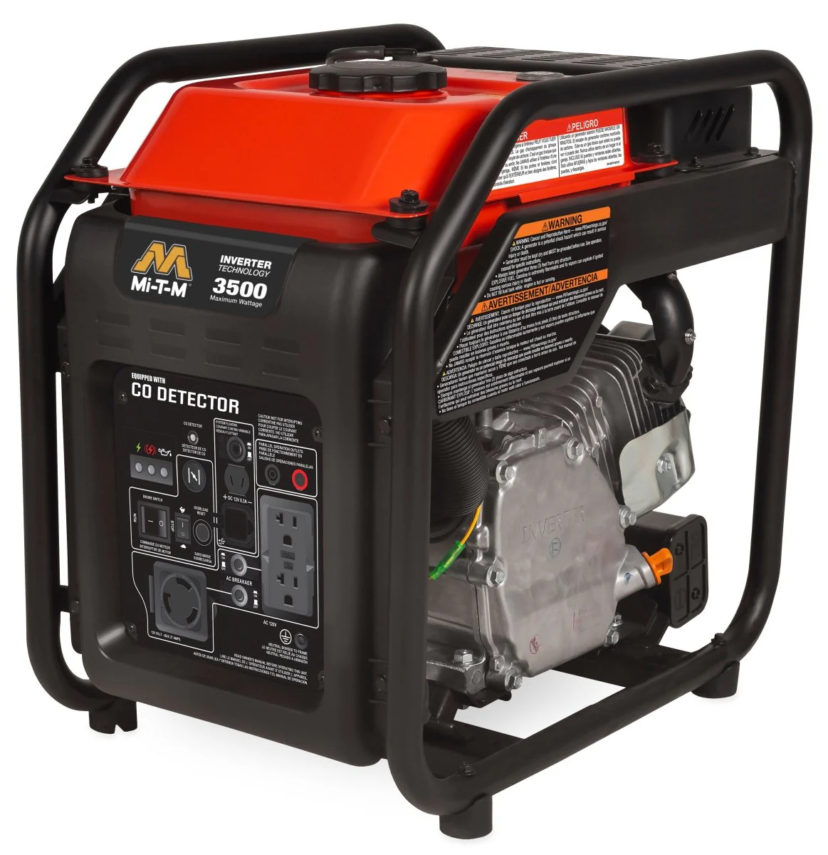 3500-Watt Gasoline Inverter Generator - GEN-3500-IMM1 - Poukt