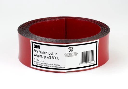 3M Fire Barrier Tuck-In Wrap Strip Roll WS | 2.5 in x 8.2 ft (6 rolls/case) - Poukt