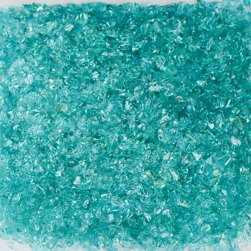 Teal Terrazzo Glass - Poukt