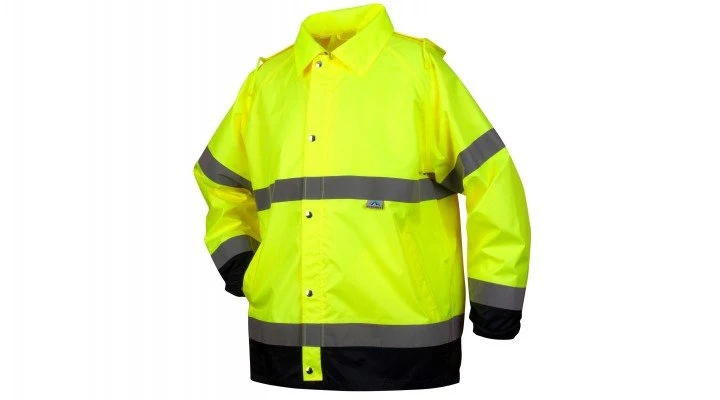 Pyramex Hi-Vis Rainwear Jacket (Pack of 2) - Poukt