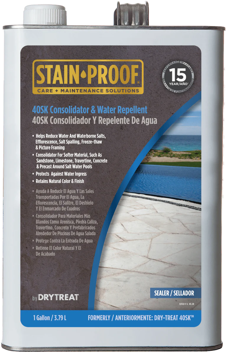 Dry Treat 40SK (Stain-Proof 40SK Consolidator & Water Repellent Sealer) - Poukt