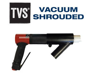 Needle Scalers with Integrated Vacuum Shroud - Poukt