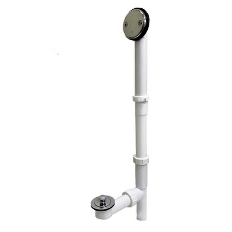Dakota Sinks DST-BDKCR Signature 1 1/2 Inch Bathtub Drain and Overflow Kit - Poukt