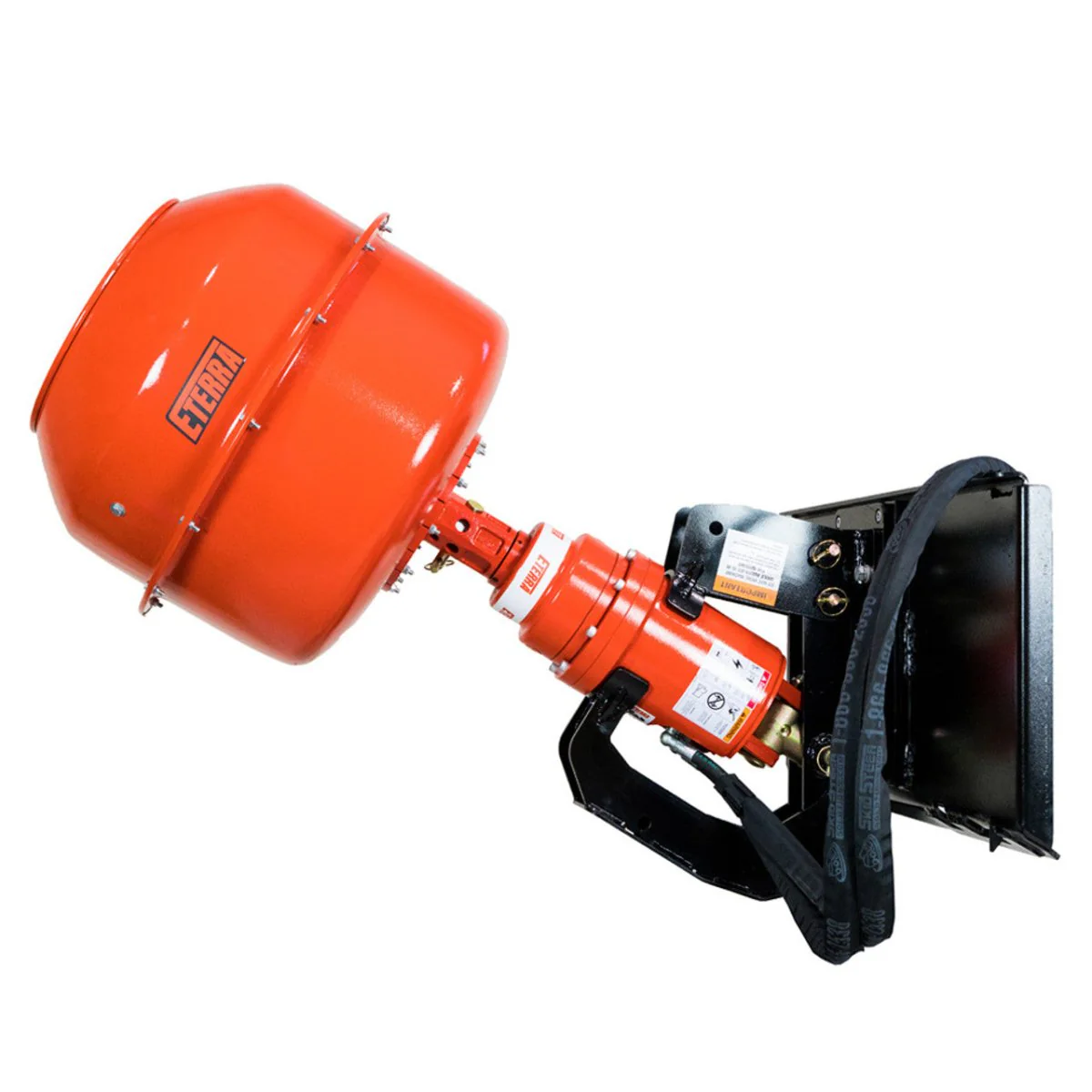 Eterra Skid Steer Auger and Concrete Mixer Attachment - Poukt