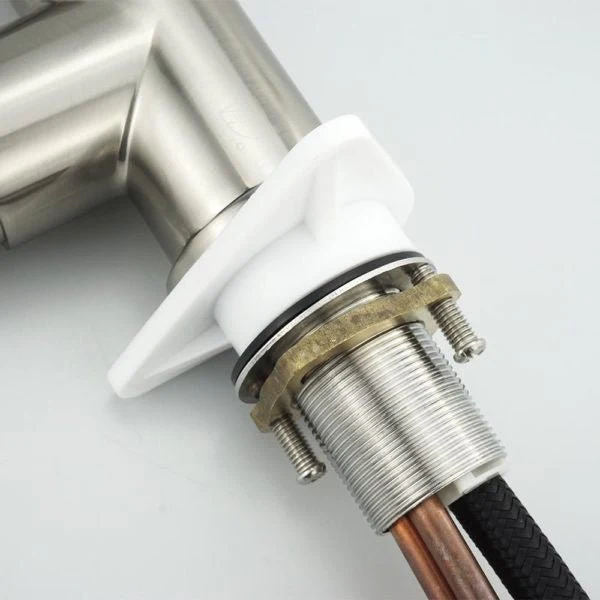 Dakota Signature 12 Inch Single Hole Pull-Out Kitchen Faucet - Poukt