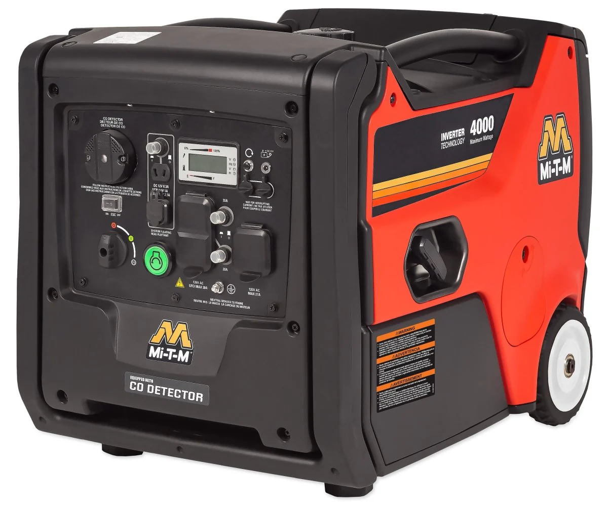 4000-Watt Gasoline Inverter Generator - GEN-4000-IMM1E - Poukt