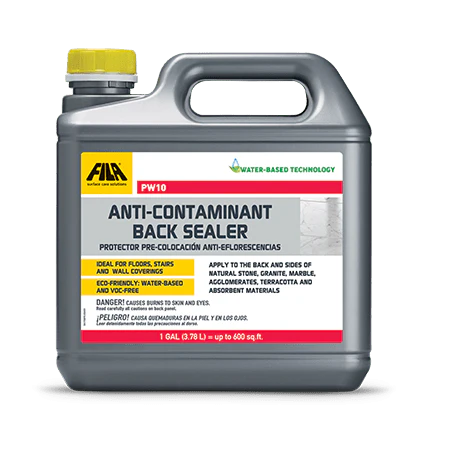 PW10 Anti-Contaminant Back Sealer (1 GAL  C 4 Count) - Poukt