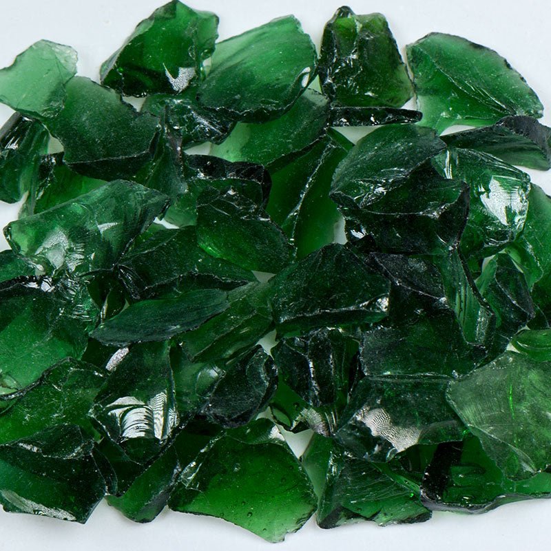 Dark Green Terrazzo Glass - Poukt
