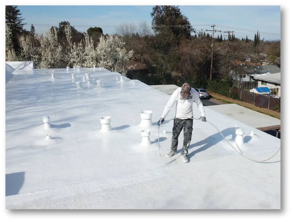 Silicone Roof Seal 100% Waterproof Silicone Roof Coating - Poukt