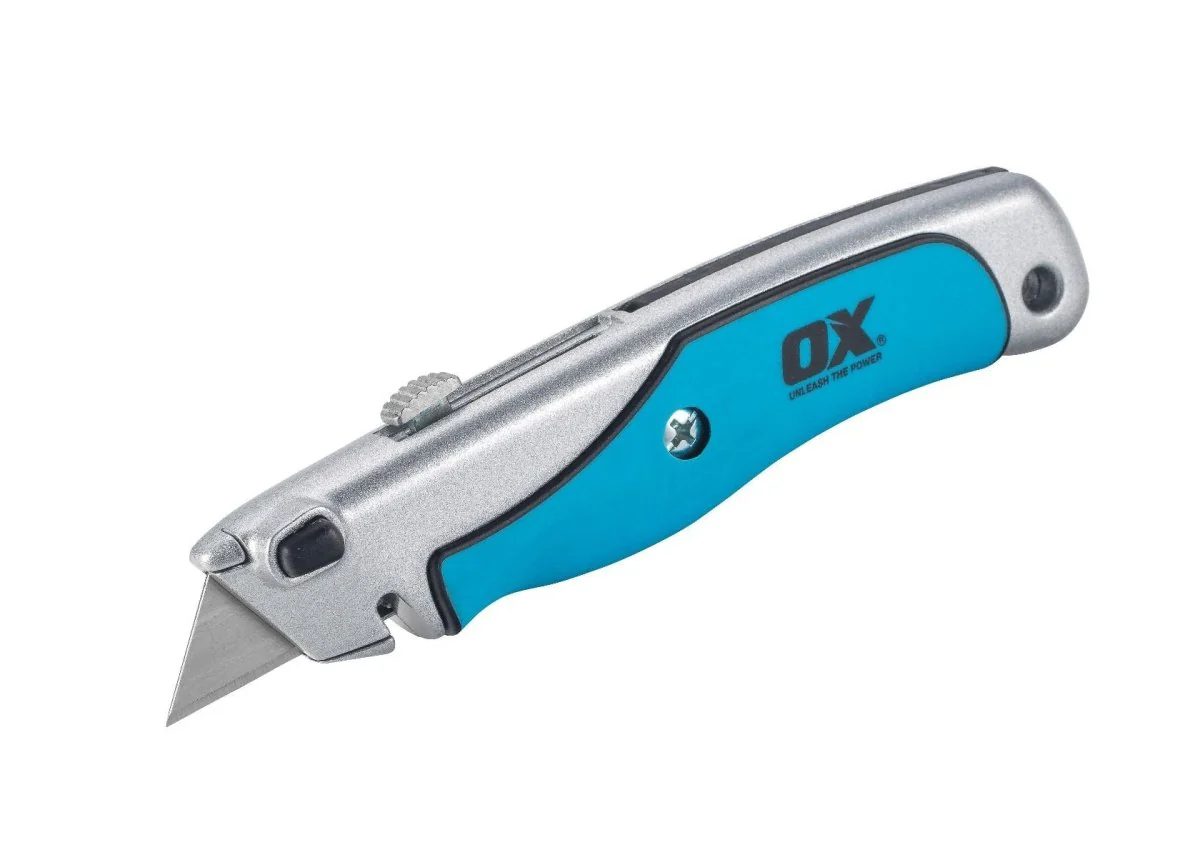 Ox Pro Soft Grip Utility Knife - Poukt