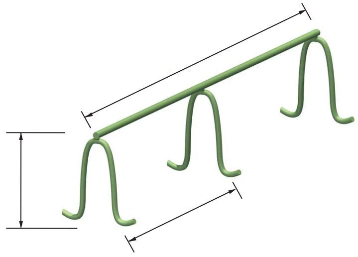 Continuous High Chair-Epoxy (100 LF) - Poukt