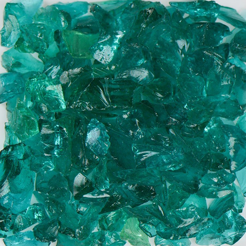 Teal Terrazzo Glass - Poukt