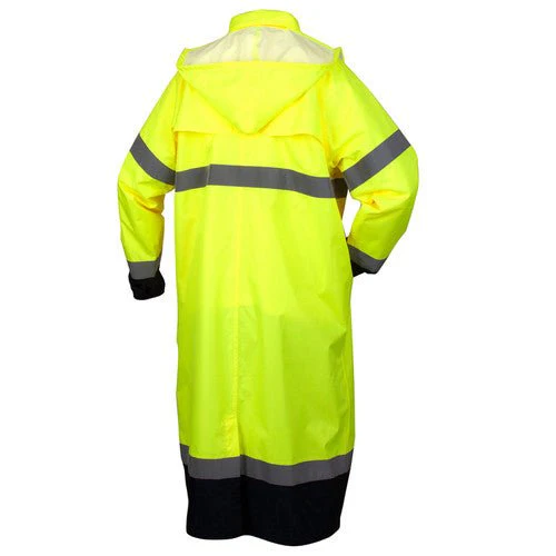 Pyramex Hi-Vis Rainwear Coat - Poukt