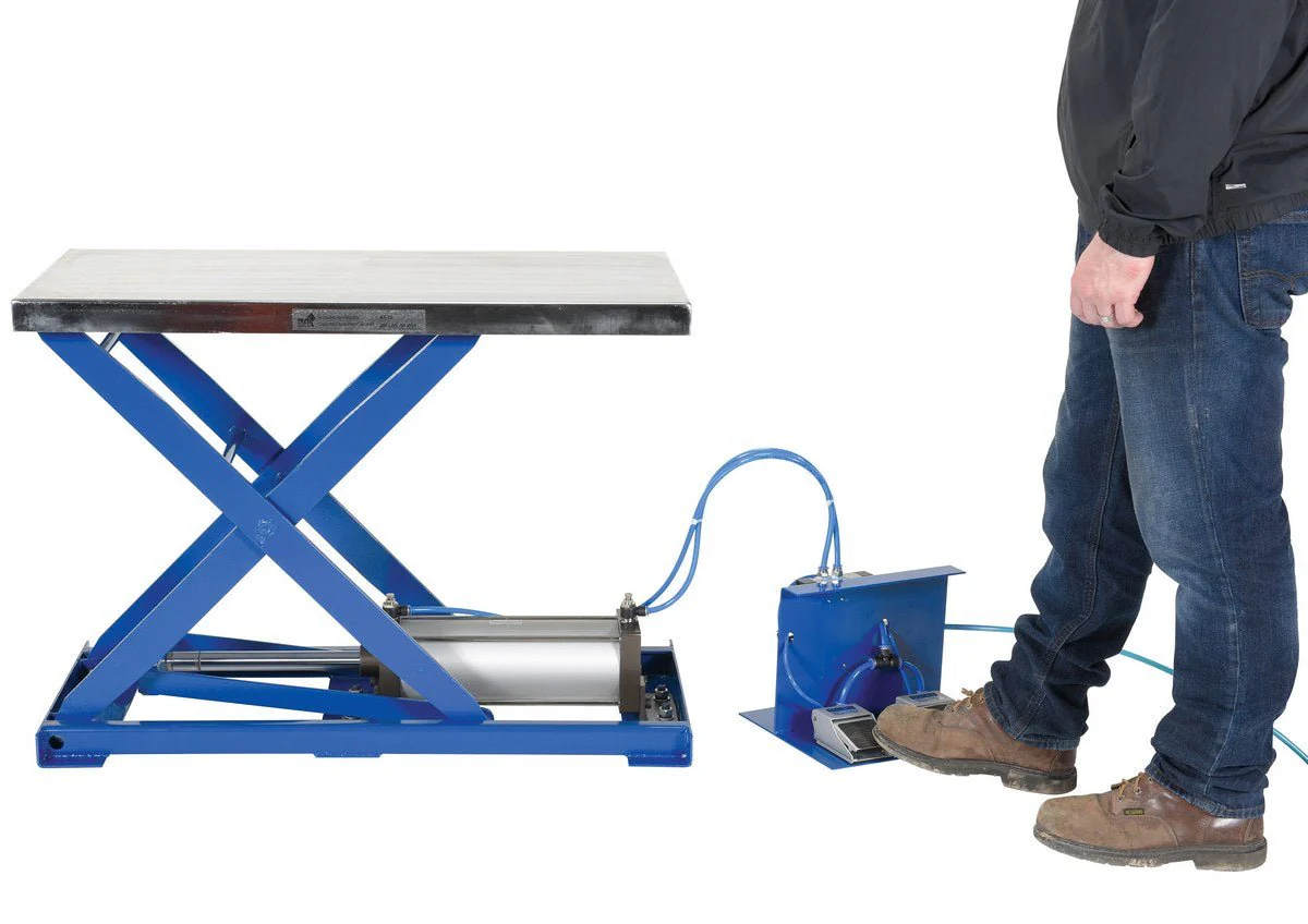 Pneumatic Scissor Lift Table - Poukt
