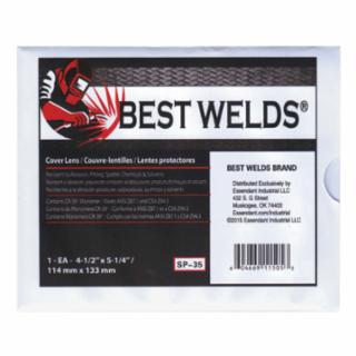Cover Lens, Scratch/Static Resistant, 4-1/2 in x 5-1/4 in, 70% CR-39 Plastic - 25 per order - Poukt