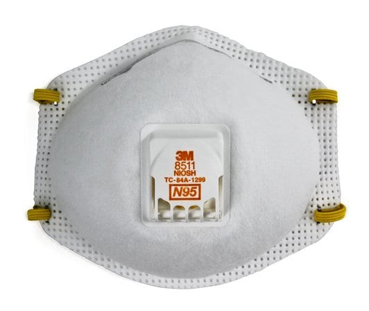 3M Particulate Respirator 8511, N95 (8/Case) - Poukt