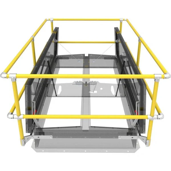 Four-Sided Smoke Vent Safety Railing - Poukt