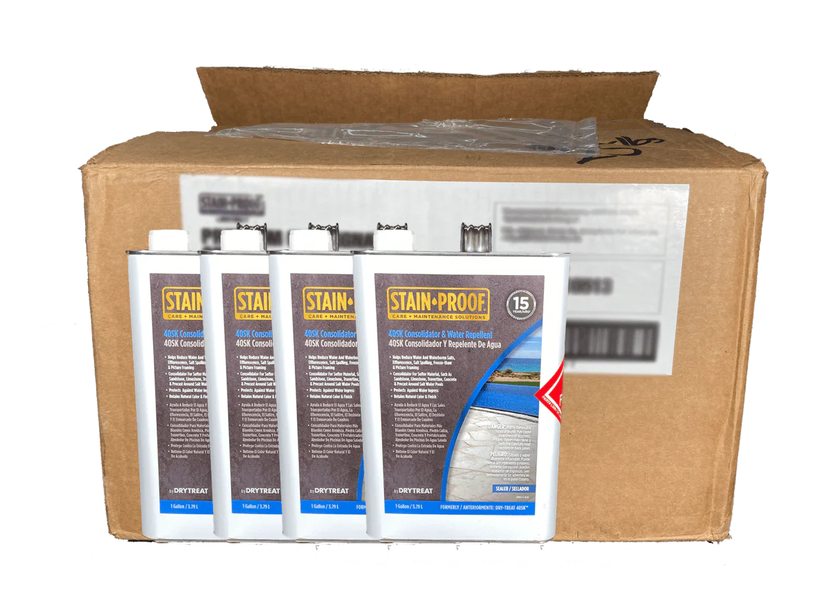Dry Treat 40SK (Stain-Proof 40SK Consolidator & Water Repellent Sealer) - Poukt