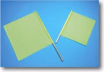 Vinyl Highway Safety Flags (10 Count) - Poukt