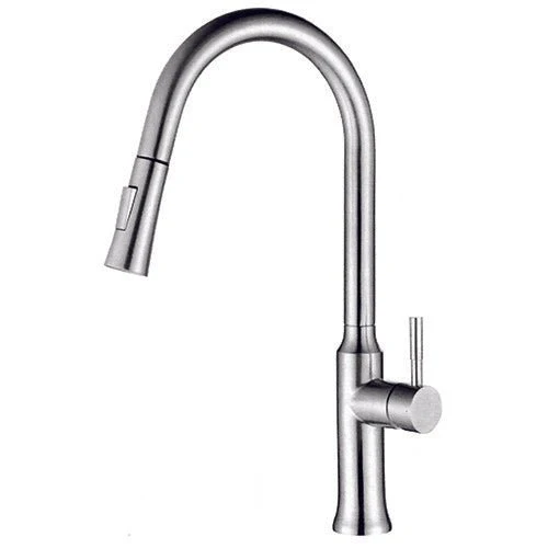Dakota Sinks DSF-19KPO00 Dakota Signature 18 7/8 Inch Single Pull-Out Kitchen Faucet - Poukt
