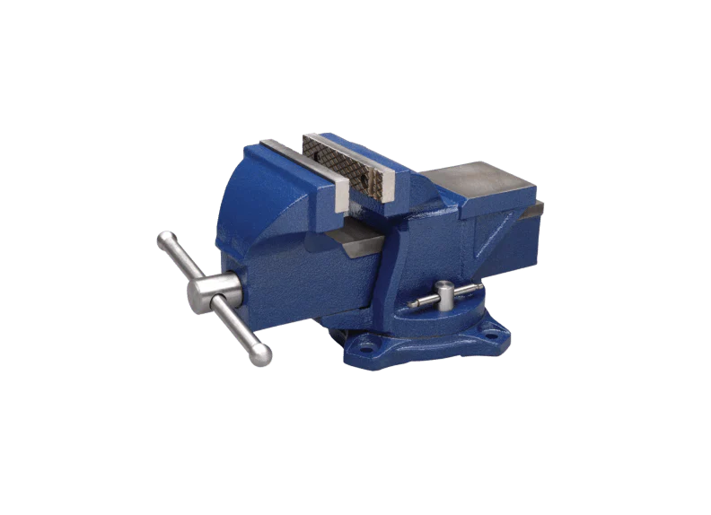 General Purpose 4   Jaw Bench Vise with Swivel Base - Poukt