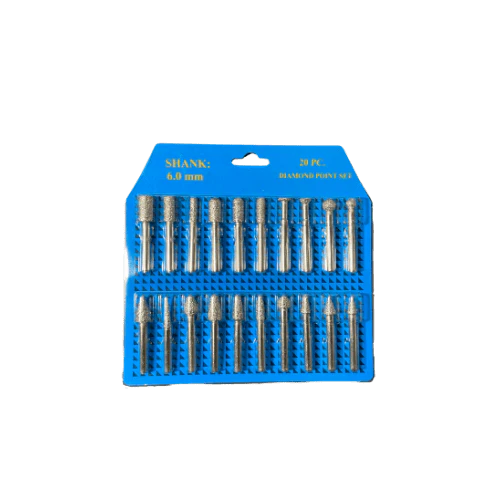 Vacuum Brazed Detail Bit Set - Poukt