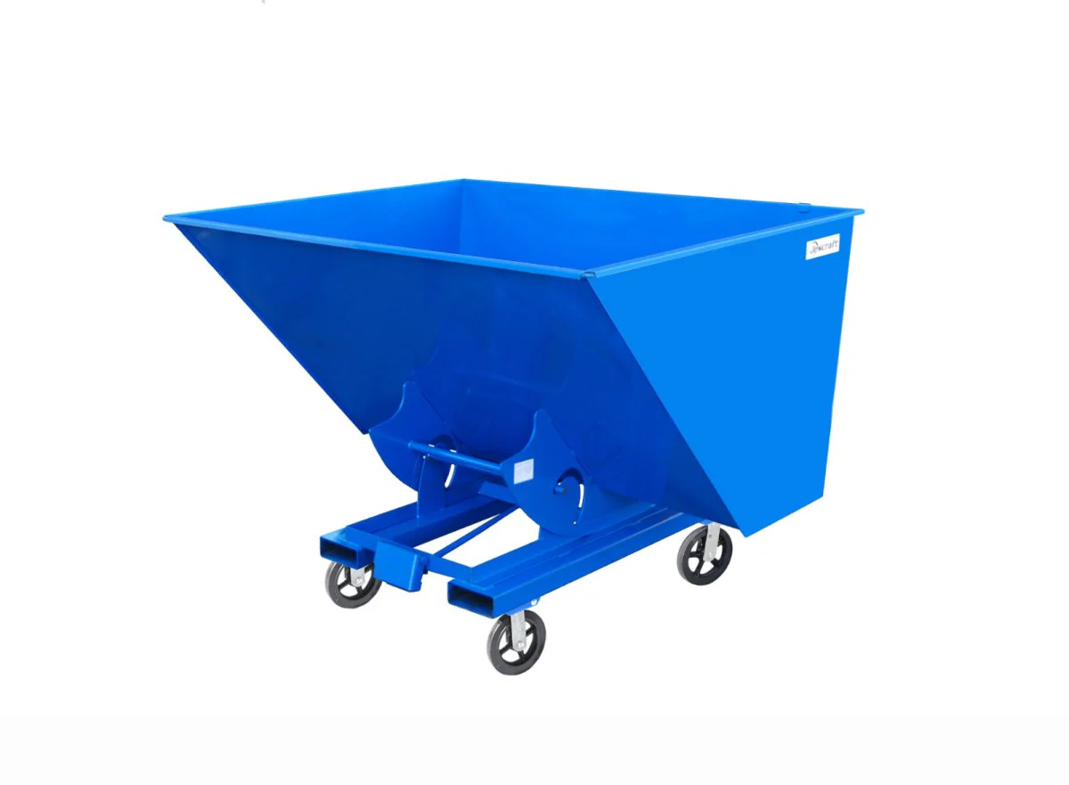 Jescraft Medium Duty Self Dumping Fork Lift Hopper - Poukt