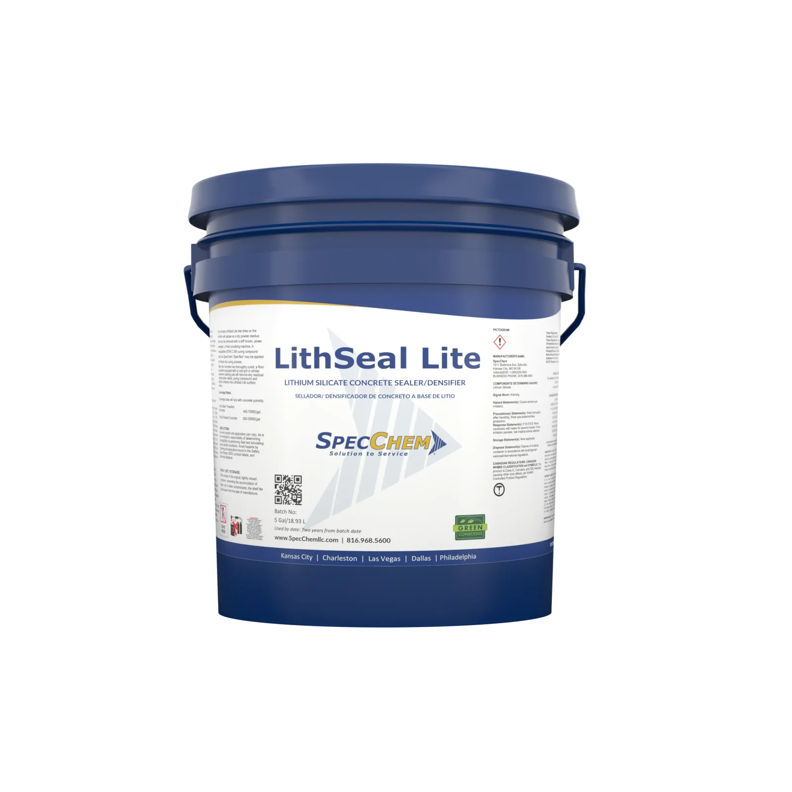 Lithseal Lite Low-Solids Lithium Silicate Concrete Sealer/Densifier - Poukt