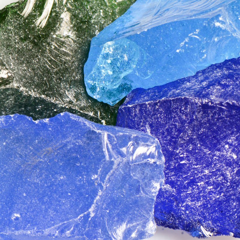 River Mix Landscape Glass - Poukt