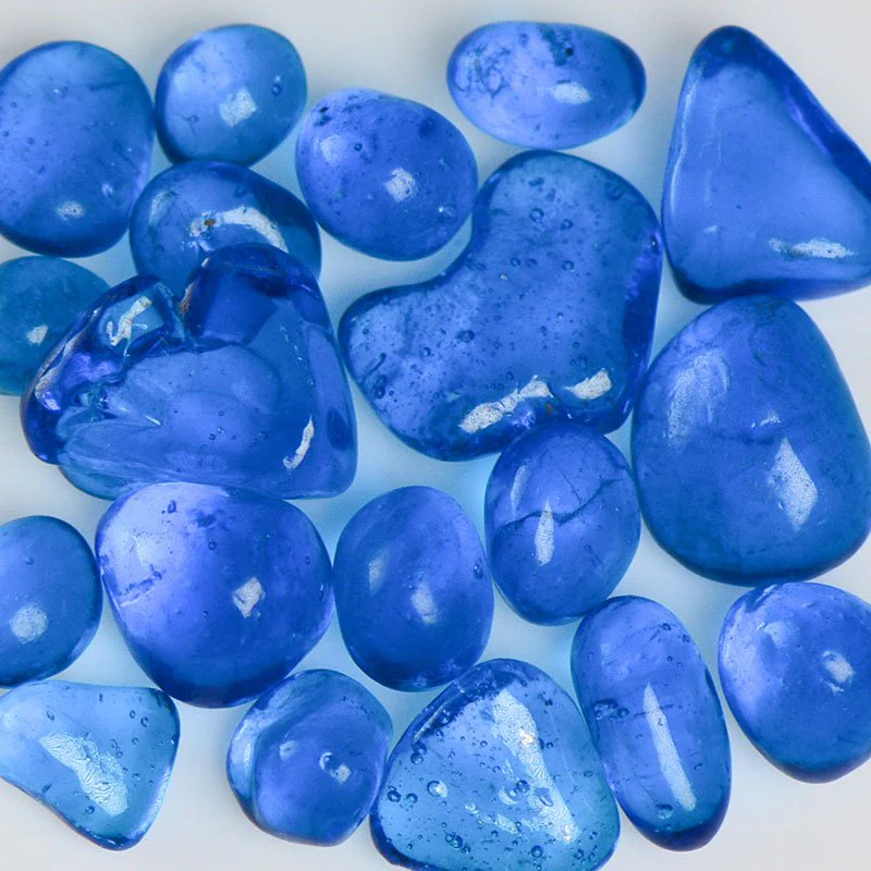 Blue Raspberry Jelly Bean Glass - Poukt