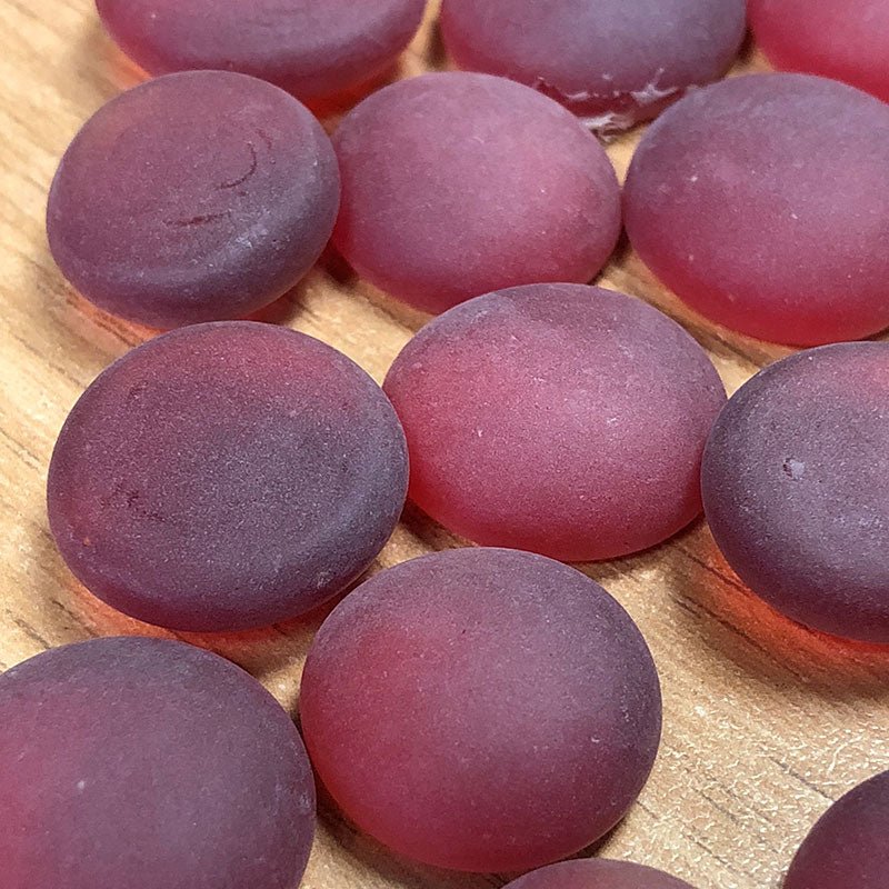 Red Frosted Glass - Poukt