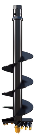 RC6 Combination Earth & Rock Auger Bits - Poukt