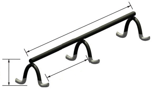 Slab Bolster - Dipped (Box of 100LF) - Poukt