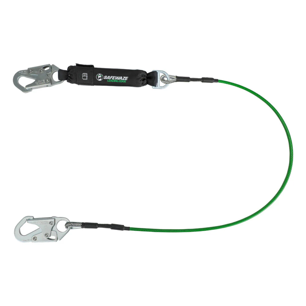 Leading Edge 6   Energy Absorbing Lanyard: Snap Hook - Poukt