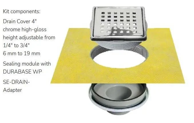 TI-Drain Kit FHA CHR - Poukt